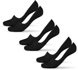 Bontis 3 darabos szett: Zokni INVISO - Fekete | 35-38 (PON-Inviso-black-3ks-38)