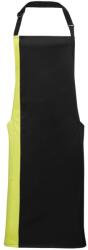 Premier Workwear Șorț de bucătar în 2 culori - Neagră / limo (PR162-1000143324)