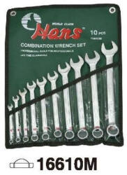 Hans Tools Csillag-villáskulcs készlet 6-22 mm 10 r (16610M)