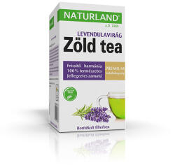 Naturland Prémium Zöld tea (Levendulavirág) 20x1, 5 g (0010006138)