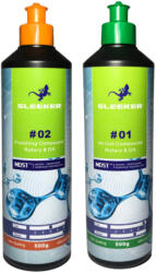 Sleeker Polírozó Vegyület Csomag 2x500ml