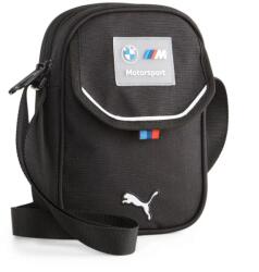 PUMA BMW M Motorsport uniszex válltáska, fekete-fehér-piros-kék, S23 (07984401)