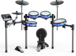  Donner BackBeat digitális dobszerelés dobszékkel, fejhallgatóval és dobverővel