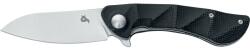 Fox (italy) BLACK FOX Dripper Micarta Black zsebkés VG10 BF-771 MB