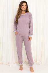 Regina Avril női pamutpizsama, lila, XL