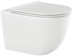 INVENA TINOS WC csésze, fali, kerek, fehér, CE-91-001-W