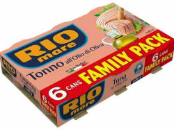 Rio Mare tonhal, olivaolajban 6x80 g