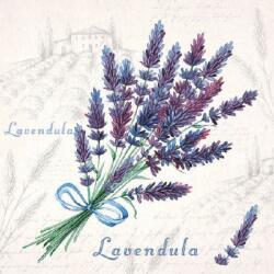 Ambiente Lavendula papírszalvéta 33x33cm, 20db-os