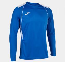 Joma CHAMPIONSHIP VII LONG SLEEVE T-SHIRT hosszú dressz / hosszú póló azúrkék fehér 3XS