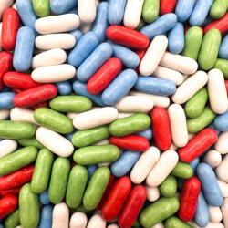 Cukigumi Édes Színes Cukorkák Édesgyökérrel 100g