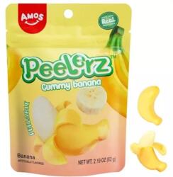 Amos Sweets Peelerz Hámozható Banános Gumicukor 120g