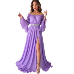 Ie traditionala Rochie lunga cu motive elegante Miranda 5