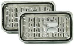  Кристални мигачи за калник за Golf 2 / Audi 80 / 100 - хром (SV05D)