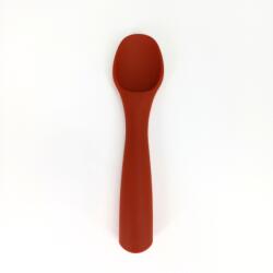 Coccorito Lingurita din silicon, Coccorito, Red (coco_lingurita_red) Set pentru masa bebelusi