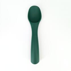 Coccorito Lingurita din silicon, Coccorito, Dark Green (coco_lingurita_darkgreen) Set pentru masa bebelusi