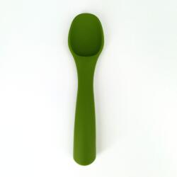 Coccorito Lingurita din silicon, Coccorito, Green (coco_lingurita_green) Set pentru masa bebelusi