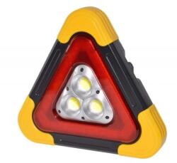 Lampa Triunghi Auto 45 LED-uri 5 Faze Avertizare Solara USB - Q-19C026 (Q-19C026)