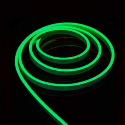 Electro-AZ Banda LED Neon Flex Verde 5m Set Complet cu Alimentator IP65 - ElectroAZ EAZ-IL070 (EAZ-IL070)