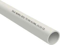DLX Tub PVC Rigid D20 750N 3m Certificat RoHS CE Autostingere DLX TRP-802-20 (TRP-802-20)