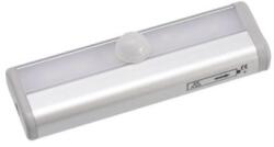  Lampa Mobila cu 6 Leduri si Senzor Lumina, Aluminiu, Baterii AAA - Q-18D052 (Q-18D052)