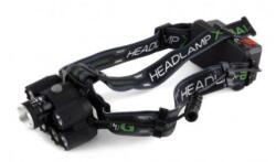  Lanterna de Cap cu 7 Led-uri XT6 CREE, Acumulatori Reîncărcabili, Unghi de Iluminare 100°, Rezistență la Apă IPX-4, 6 Moduri de Iluminare - Q-19B001 (Q-19B001)