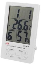  Statie Meteo Cu Termometru Digital Si Hidrometru Pentru Temperatura Interioara Si Exterioara - Q-13C003 (Q-13C003)