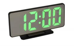  Ceas cu Alarma LED Verde VST-888 Ceas Electronic Modern cu Ecran Digital Oglindă - Q-13B034 (Q-13B034)