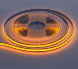  Banda COB Led Galben 252led/m 12W/ml Rola/5m, Flexibilă 9 Segmente Iluminat Decorativ - Q-18A066 (Q-18A066)