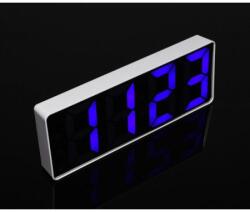  Ceas Digital GH-0712L cu LED Albastru, Alarmă și Termometru - Q-13B055 (Q-13B055)