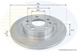 COMLINE Brzdový kotúč COMLINE ADC1116 (ADC1116)