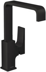 Hansgrohe Metropol, mosdócsap 230 Push-Open kimenettel, fekete matt, 32511670 (HAN-32511670)