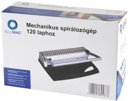 BLUERING Spirálozógép műanyag spirálkötés 120 lap lyukasztás 8lap BLUERING COMBINDER 120