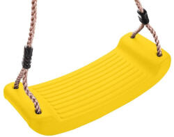 Strend Pro LEQ ABELLA műanyag gyerek hinta - sárga - 43x17x8, 5cm (TC802174)