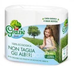 Grazie Natural Natural toalettpapír 4 db