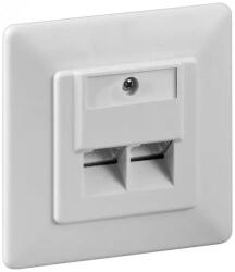 Goobay Cupla 2X RJ45 CAT 6, sub tencuiala, Goobay (ELSO-FM/2RJ45C6-GBAY)