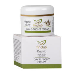 Finclub Aloe Vera Day & Night CREAM - Aloe Vera nappali és éjszakai krém, 50 ml