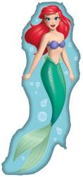  Disney Hercegnők Ariel Curious fólia lufi 40x99 cm (PNN97467)