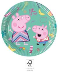  Peppa malac Messy Play papírtányér 8 db-os 20 cm FSC (PNN93488) - sandori