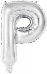 Ezüst Silver P betű fólia lufi 45 cm (DPA9909623) - sandori
