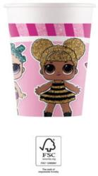  LOL Surprise Glitterati papír pohár 8 db-os 200 ml FSC (PNN93469) - sandori