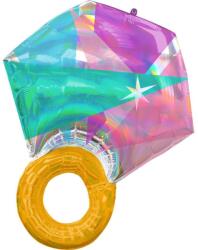 Esküvő Ring fólia lufi 68 cm (DPA4154501) - sandori