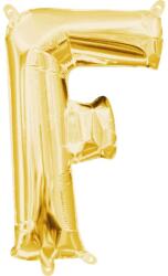  Arany Gold mini F betű fólia lufi 33 cm (DPA3302201)