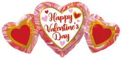  Happy Valentine's Day Trio fólia lufi 86 cm (DPA4231401) - sandori