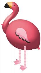  Flamingó Tropic sétáló fólia lufi 83 cm (DPA9909714)