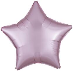  Rózsaszín Silk Pastel csillag fólia lufi 48 cm (DPA9914121)