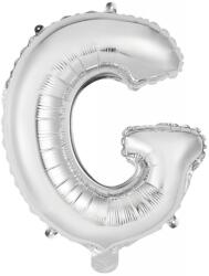  Ezüst Silver G betű fólia lufi 45 cm (DPA9909614) - sandori