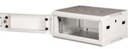 Lande PROlineB 600x450 lapraszerelt 4U 19" fali rack szekrény (szürke) (LN-WB-04U6045-LG-F) (LN-WB-04U6045-LG-F)