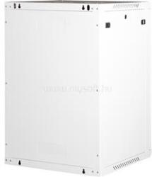 Lande PROlineB 600x600 lapraszerelt 18U 19" fali rack szekrény (szürke) (LN-WB-18U6060-LG-F) (LN-WB-18U6060-LG-F)
