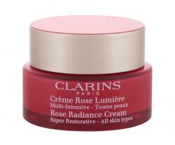 Clarins Rose Radiance bőrélénkítő nappali arckrém 50 ml nőknek
