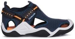 Geox Geox, Tépőzáras textil sneaker, tengerészkék/mandarinszín, 25 EU (J1530A00014C4074-25)